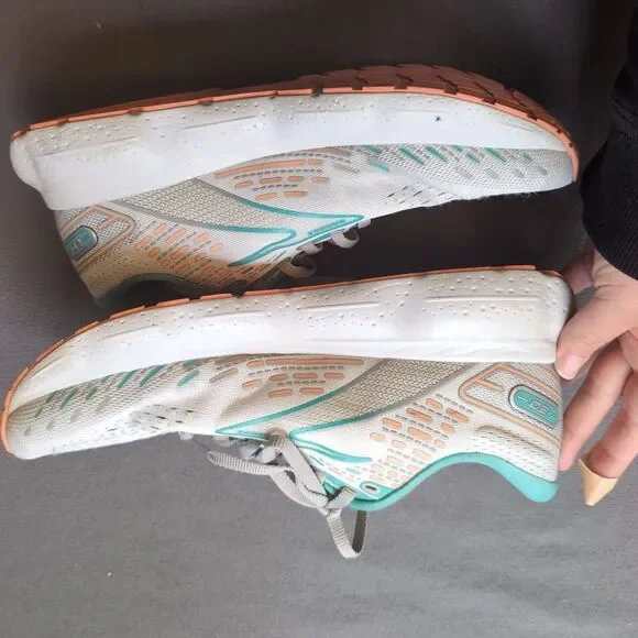 Brooks Glycerin 20 Womens Size 9.5B Gray Blue Athletic Running Shoes Sneakers - Picture 2 of 11